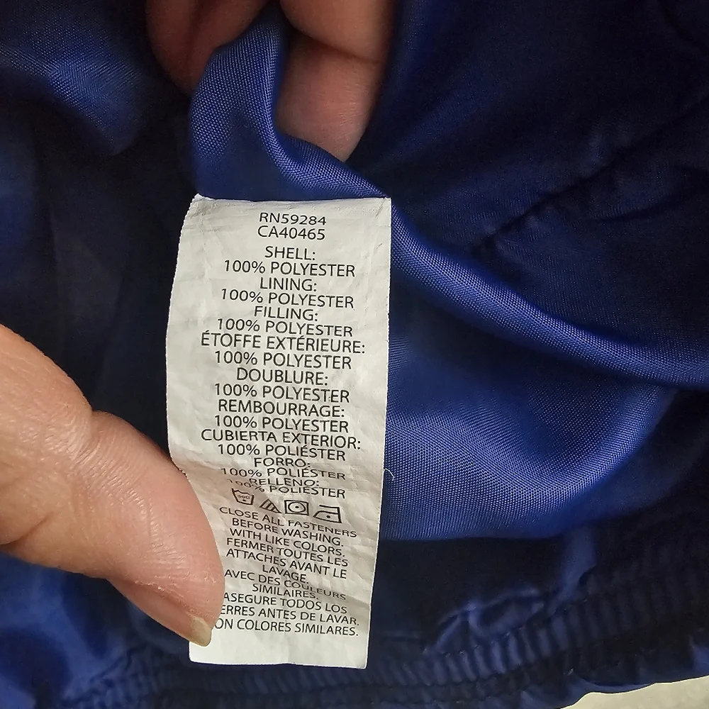 Place Royal Blue Puffer Jacket Euc Size Large 10/12